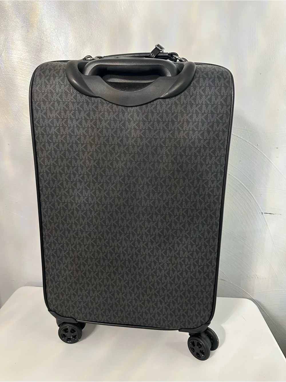 Michael Kors Charcoal/Black Signature Carry-On Spinner